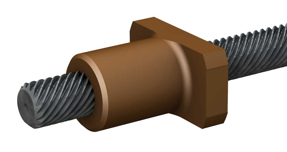Lead Screws With VS Rectangle Nut - Standard